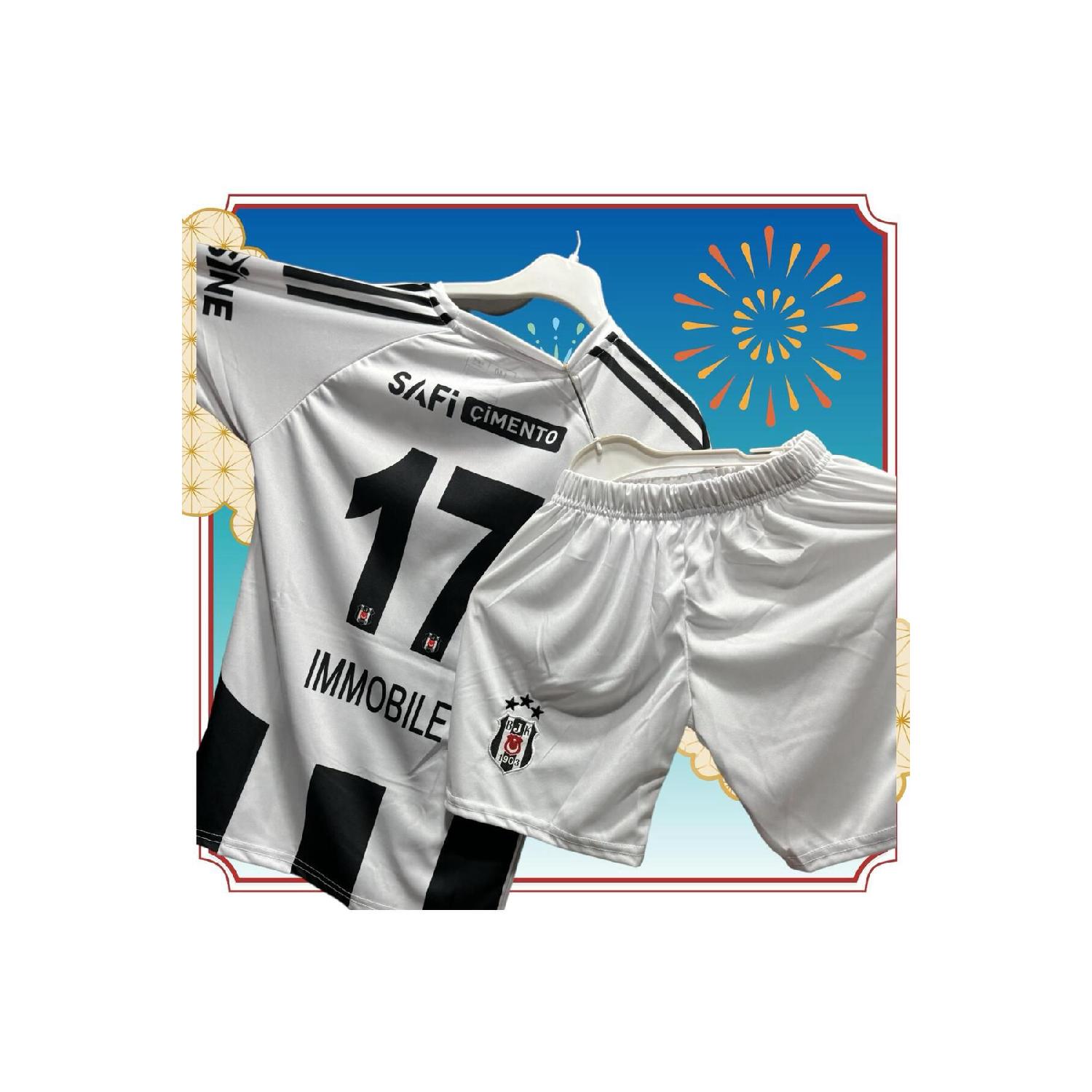 

Beikta- Cro mmobile 17 черный/белый детский футбольный трикотаж нового сезона 2024/2025 3-4 Yaş чёрный