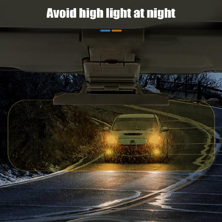 Car Sun Visors Shield with Easy Clips Installation Antiglare Accessory for Improved Daytime Nighttime Driving Experience