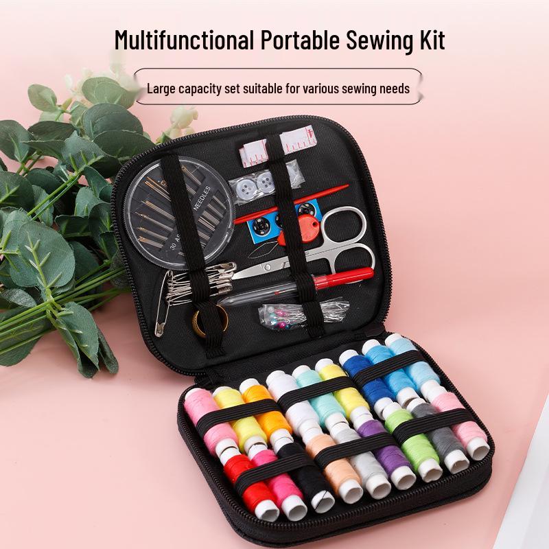 Convenient Multifunctional Sewing and Mending Kit: Household Needle and Thread Box