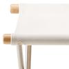 NychairX Replacement Seat for Kneechair X Folding Designer Takeshi Personal Made In Japan Ottoman, White, NY-124 Chair, Chair, Arai, Chair,