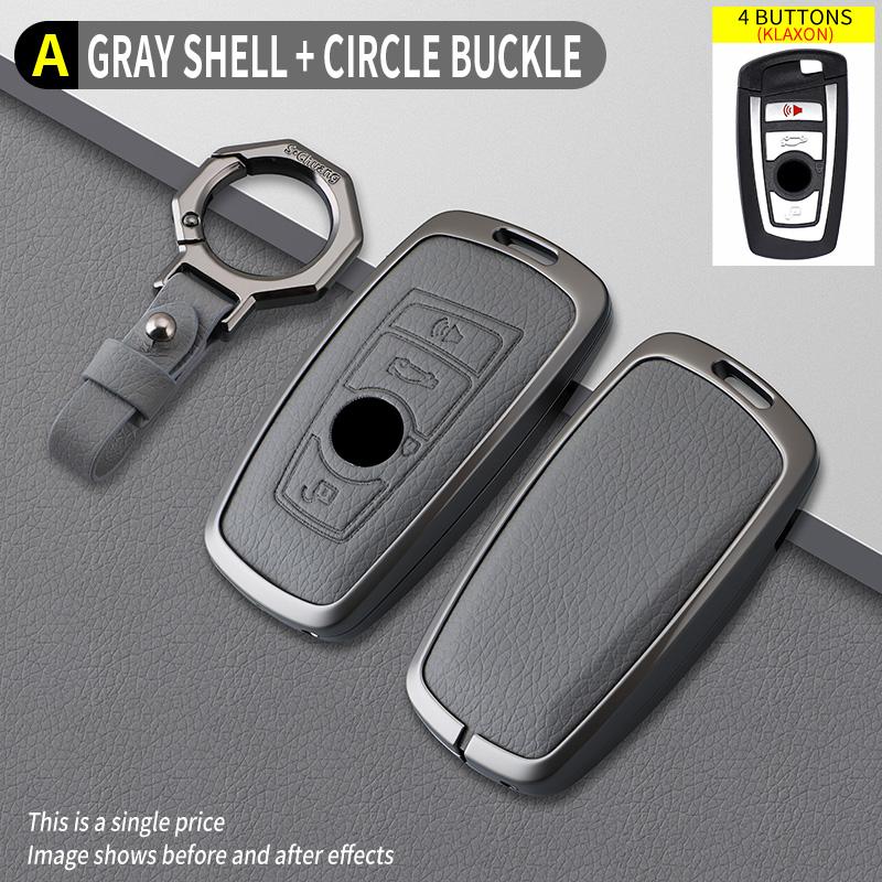 Zinc Alloy Car Key Case Cover Shell Holder Fob for Bmw F20 F30 G20 F31 F34 F10 G30 F11 X3 F25 X4 I3 M3 M4 1 3 5 Series Accessory