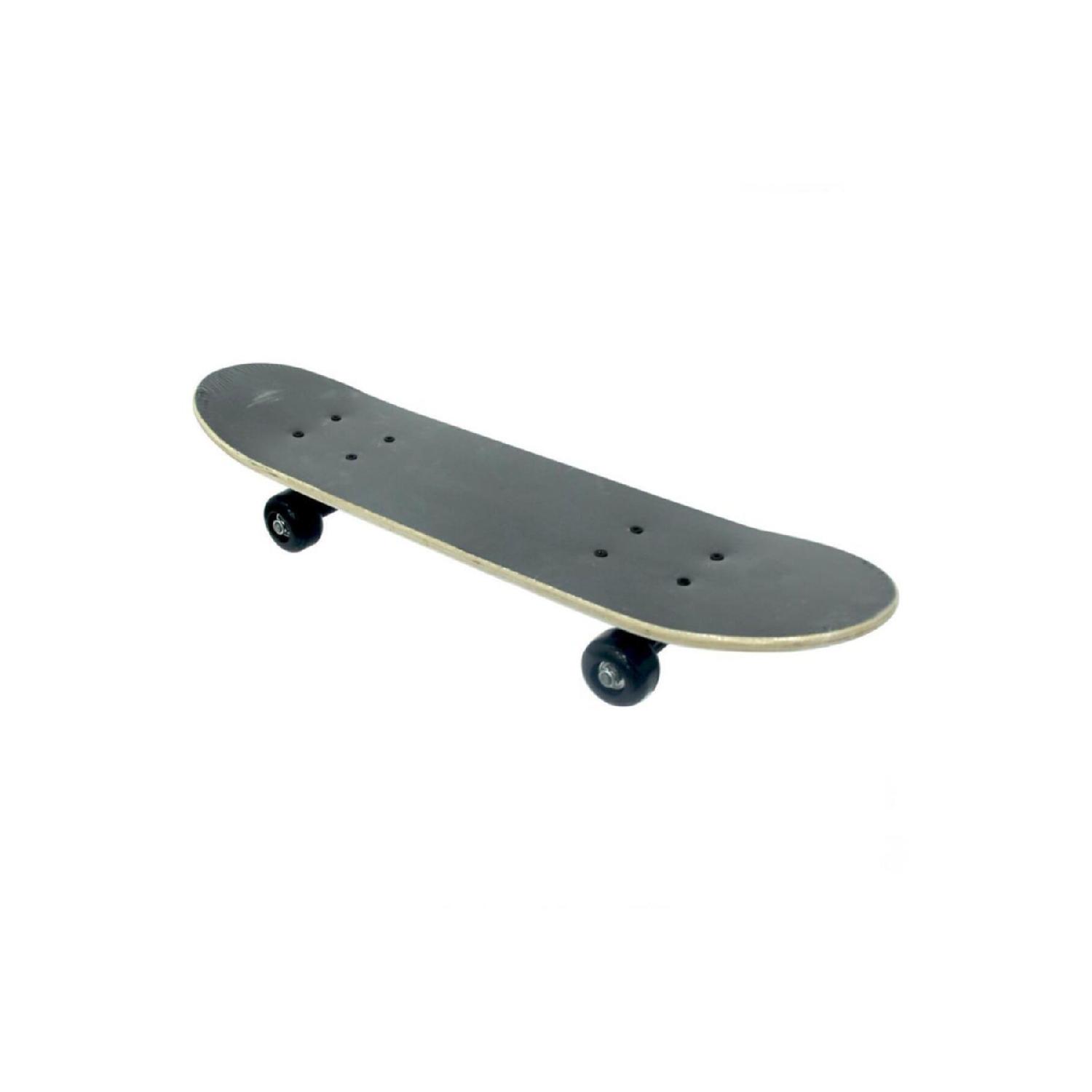 

Скейтборд большого размера из шлифованного дерева с рисунком, 78 см коричневый