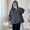 Coat for Women Fleece Thickened Plush Winter Double Layer Turtleneck Windbreaker Oversize Casual Jacket