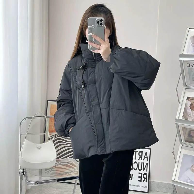 Coat for Women Fleece Thickened Plush Winter Double Layer Turtleneck Windbreaker Oversize Casual Jacket