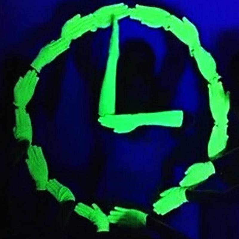 5 párů fluorescenčních zelených rukavic Pódiová párty záře ve tmě Rukavice Bar a Karaoke Atmosféra Rukavice