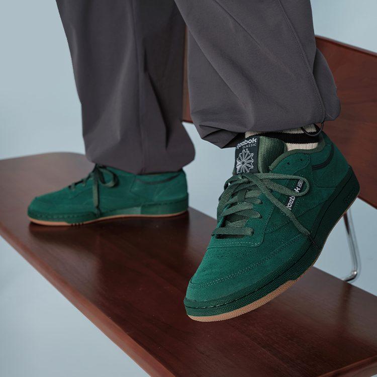 Club C Reebok 85 'Dunkelgrün' 100074451