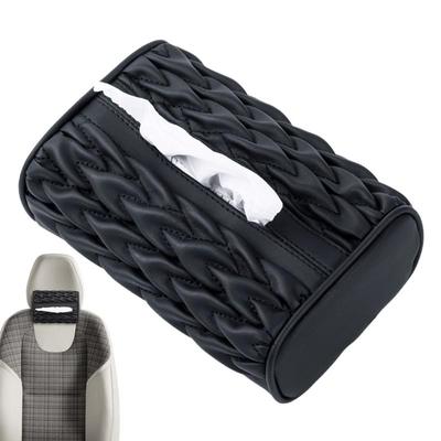 Auto Taschentuchhalter Rücksitz SUV Rücksitz Servietten Spenderboxen Leder Taschentuchbox Abdeckung Auto Rücksitz Serviettenhalter für LKW