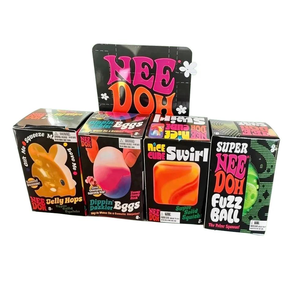 

2026 Needoh Golden Egg Hunt Game Blind Box Easter Fidget With With Squishy Surprise Stress Relief Squeeze For Kids Easter Part