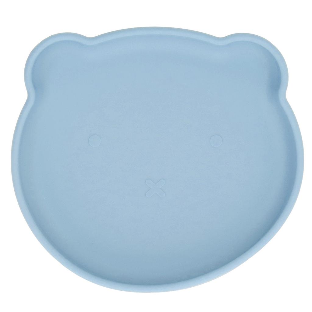 Babysugplatta Söt Björnform Miljövänlig Mjuk Säker Silikon Babysugredskap