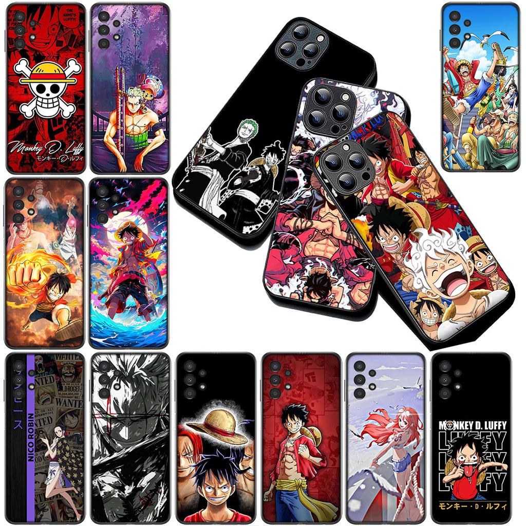 One Roronoa Zoros Luffys P-Pieces Phone Case for Xiaomi Redmi Note 12 11 10 A3 Pro 10A 10C 12C Note12 5G 4G Protective Cover