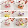 Strawberry Children Hair Scrunchies Korean Style Hair Clip Fruit Hair Rope  Kids