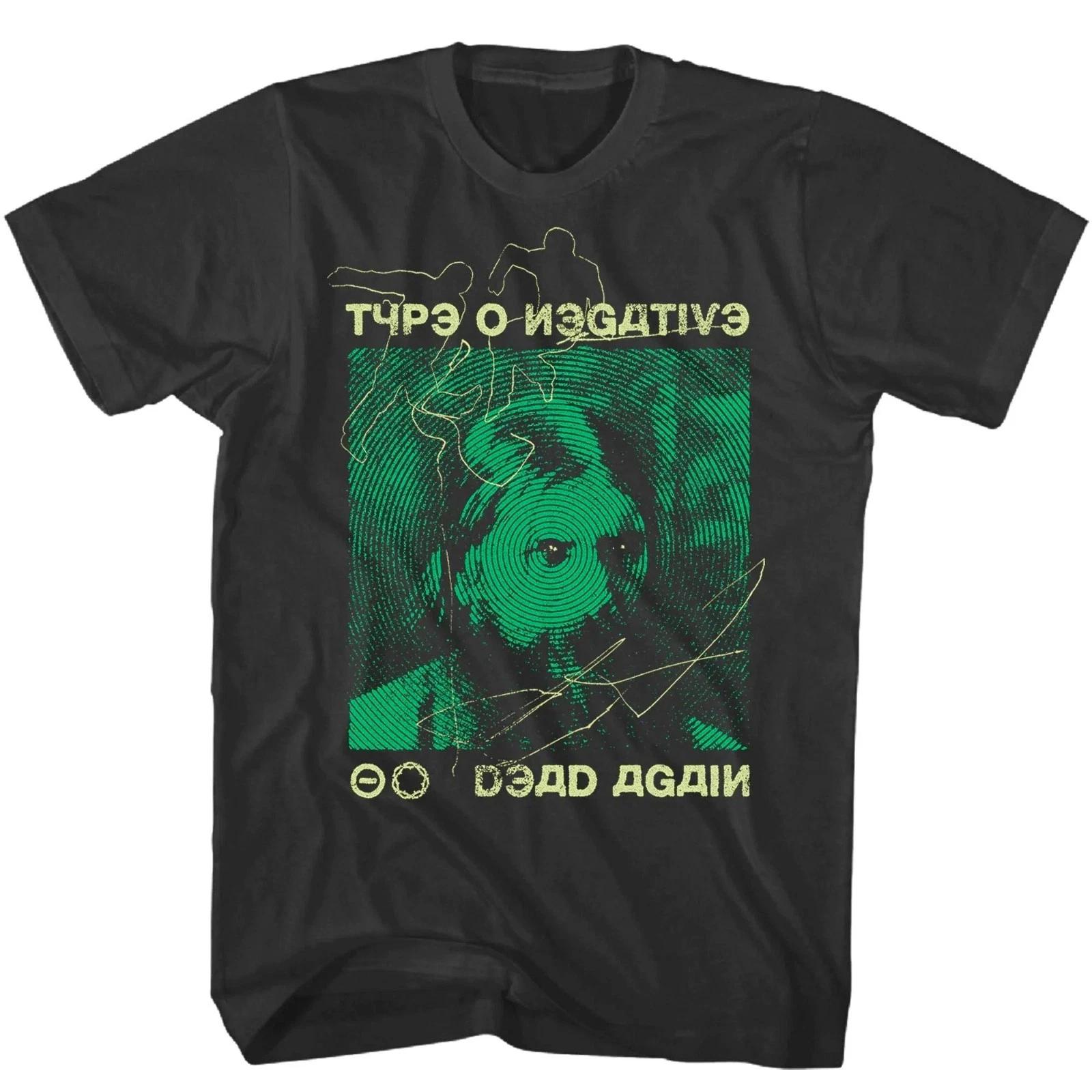 Type O Negative - Dead Again Outline - XL Black  t-shirt XXXXL