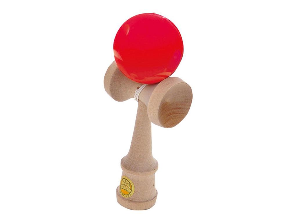 TOEI LIGHT Competition Kendama "Ozora" Red B-6226R (approx. 16cm long, 6cm ball diameter)