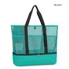 Insulated Beach Bag for Travel, Double Layer Wet Dry Separation, Portable Cooler Lunch Tote, Waterproof Picnic Bag with Large Capacity