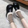 Women's Thick Sole Winter Lightweight Warm Fur One Plush Snow Boots Non-slip Wear-resistant Casual Sports Cotton Boots