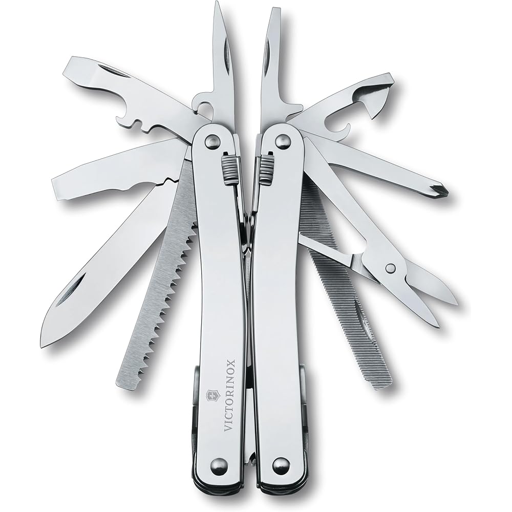 

Victorinox SwissTool Spirit X Multi-Tool with Leather Case 24 Functions Swiss Made