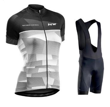 NW cycling suit short-sleeved suit road cycling suit women's summer slim-fitting cycling shorts perspiration breathable