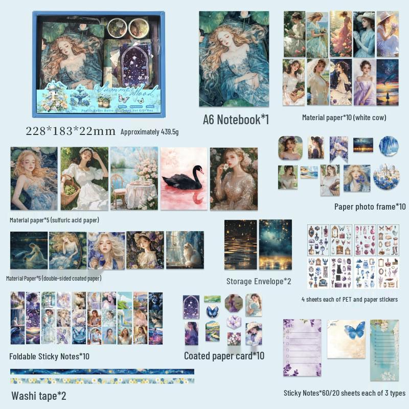 Back-to-School Retro Notebook Gift Set: Perfect Rewards & Stationery for Primary Students