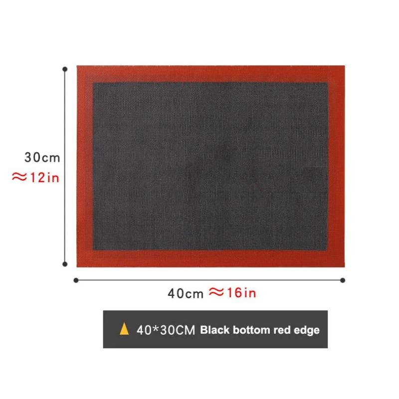 Silikon Macaron Bakeunderlag for Bakeformer Macaroon Bakverk Kakebaking Profesjonell Kvalitet Non-stick