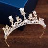 Children's Crown Tiara Princess Girl Performance Crown Girl Birthday Crystal Headband Tiara Performance Catwalk Accessories