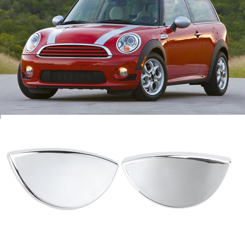 Front Headlight Washer Water Spray Cover Replacement for  R55 R57 R56 R58 R59 2008-2014 Headlight Spray Nozzle Cover