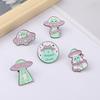 Eyecatching Geometric Alien Ufo Alloy Brooch Stylish Pin For All Occasions