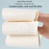 Latex Thin Insoles Sweat Anti-odor Sports Leather Shoes Pads Women's Soft Breathable Sponge Comfort Massage Feet Inserts Cushion