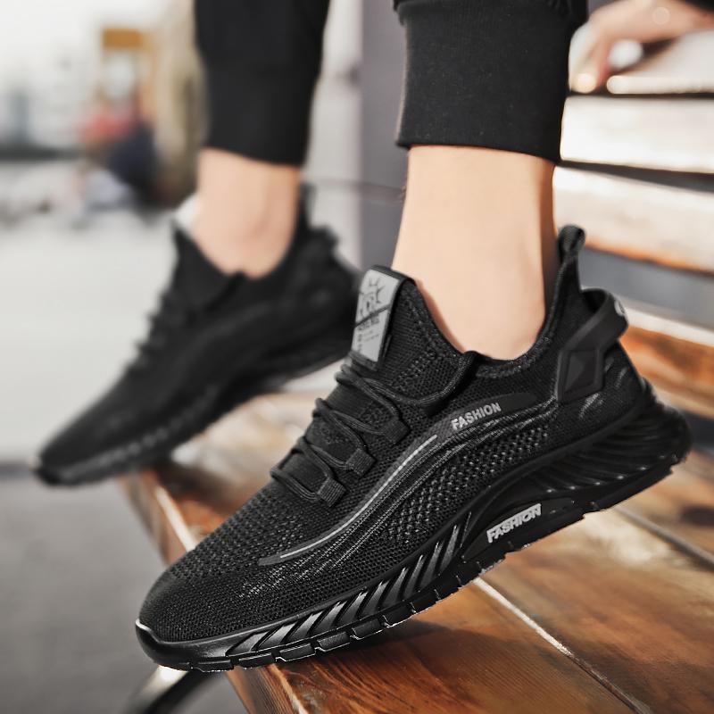 2026 New Thick Soled Comfortable Sports Running Fashion Trend Versatile Casual Breathable Mesh Men s Shoes 39