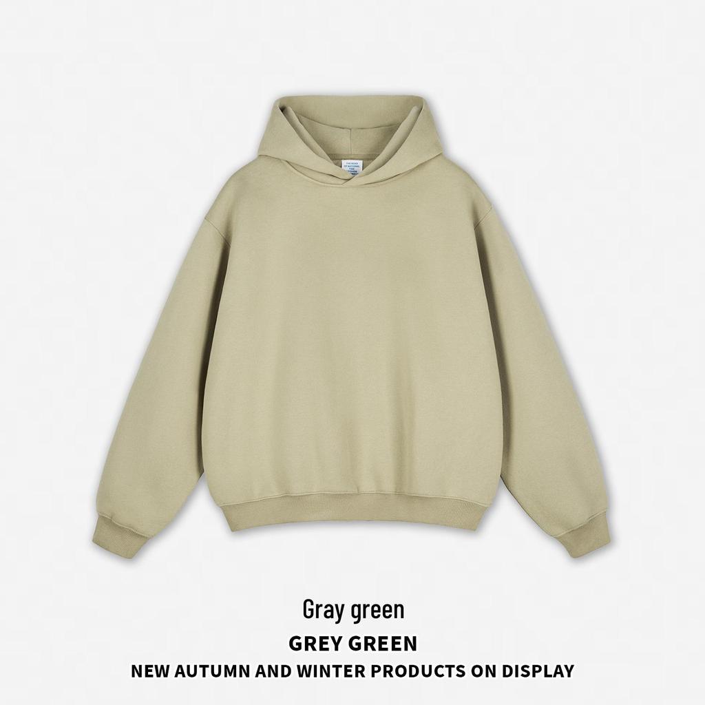 RS Men's Boxy Fit Heavyweight Fleece Hoodie