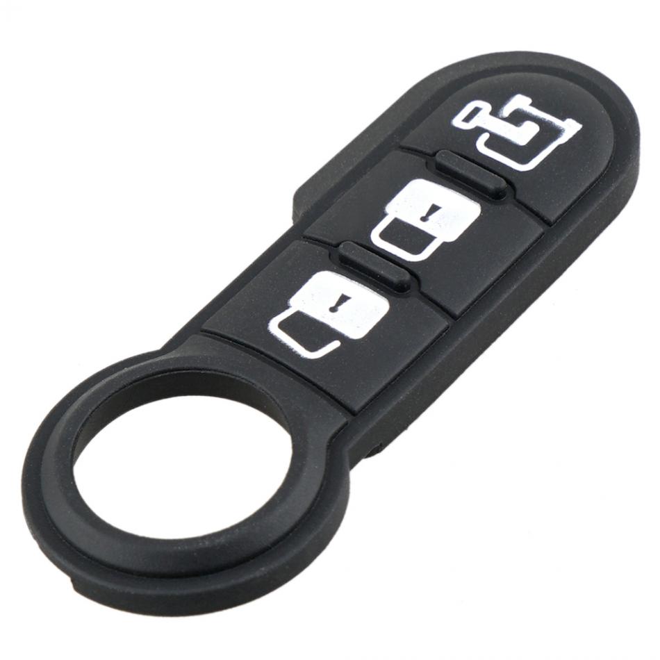3 Buttons Car Key Remote Control Folding Housing Replacement Key Shell Case Fit for Fiat 500 Panda Punto Bravo