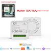Matteroverwifi Smart HomeKit-Alexa-Google Switch, 10A Voice Control Remote