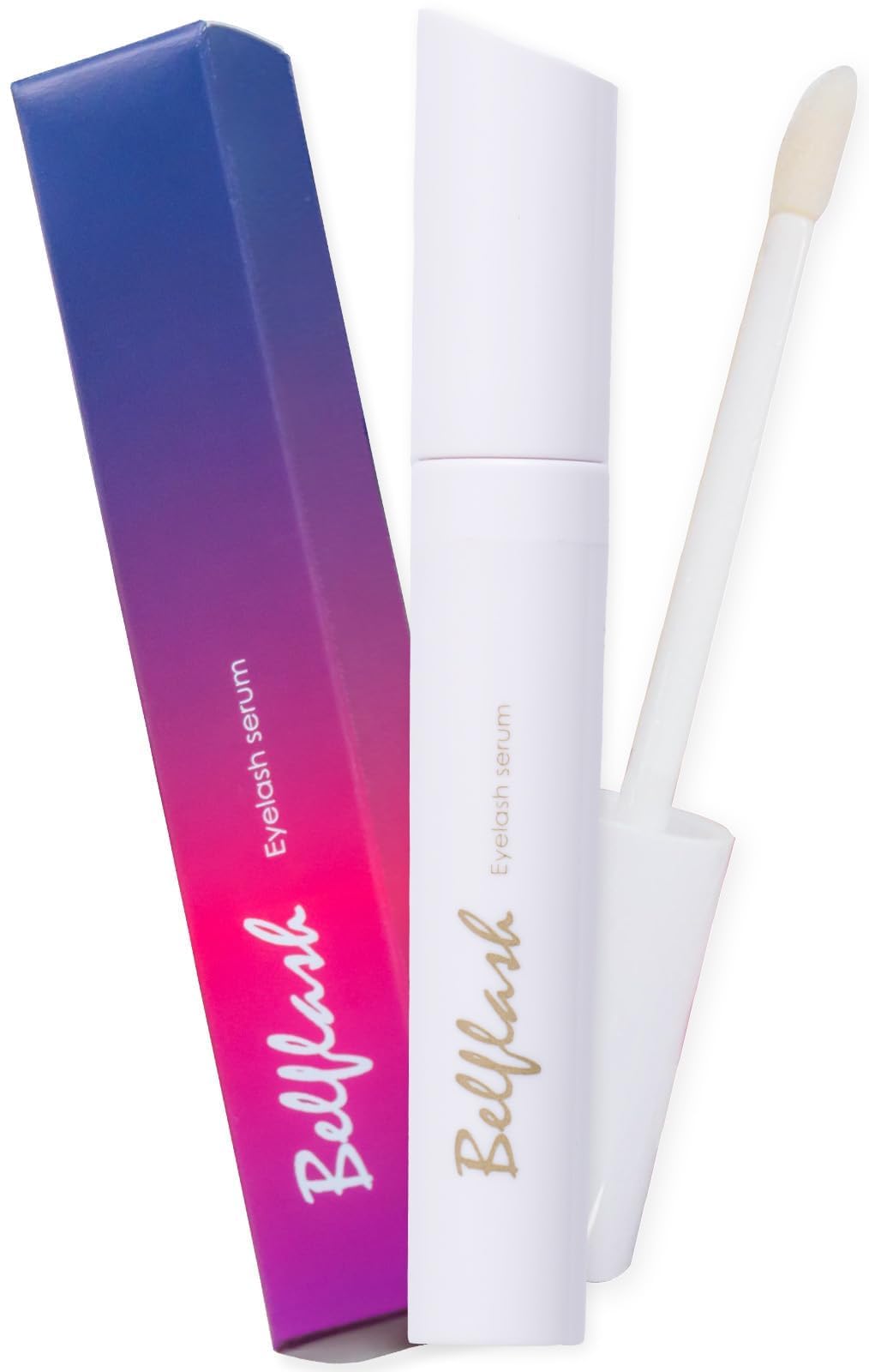 

с сывороткой для ресниц Belflash Beauty Сыворотка для ухода за ресницами Пидоксидил Экстракт Swertia japonica [Разработано совместно с клиникой] (1 бутылка)