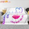 Mary Kay Girl Love What You Do Heartbeat Ultra-Soft Blanket Quilt Winter Sofa Cover Bed Covers