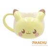 Marimo Craft PokePeace Face W115 X H80 X Mug, Pikachu, D85mm, PKP-194