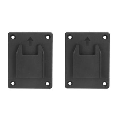 2 Pezzi Supporto Porta Utensili Portaoggetti Batteria Fibbia di Fissaggio con Fori di Montaggio per Milwaukee M18 18V