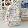 School bag High value college student school bag ins Cute large capacity soft girl girl backpack Versatile travel backpack