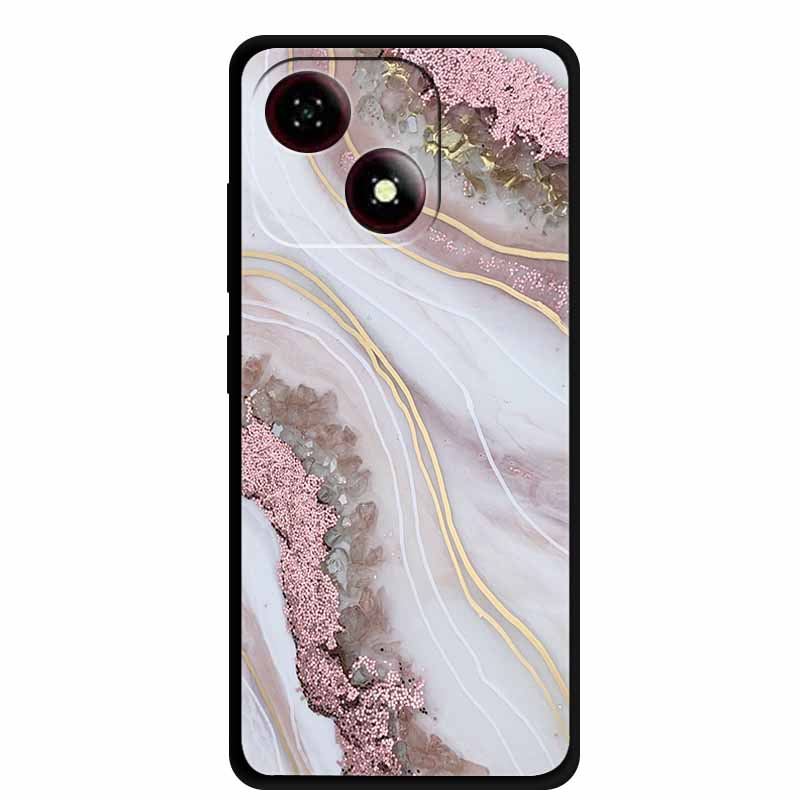 Case For ZTE Blade A35e Global Soft Silicone Phone Cases for ZTE Blade A35 E Dustproof Back Cover Moon Wolf Coque for ZTE A35E
