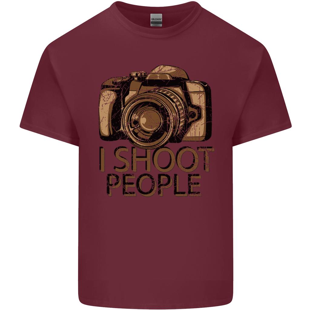 Photography I Shoot People Photographer Unisexs Light Cotton TShirt
