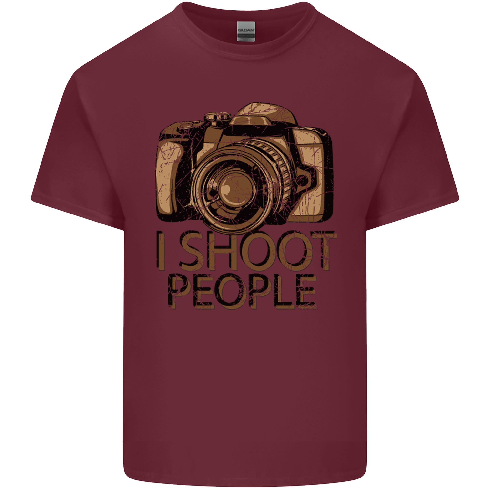 Photography I Shoot People Photographer Unisexs Light Cotton TShirt S