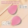 9pcs soft makeup sponge combination, hydrophilic, dry and wet, suitable for foundation, powder and other beauty eggs