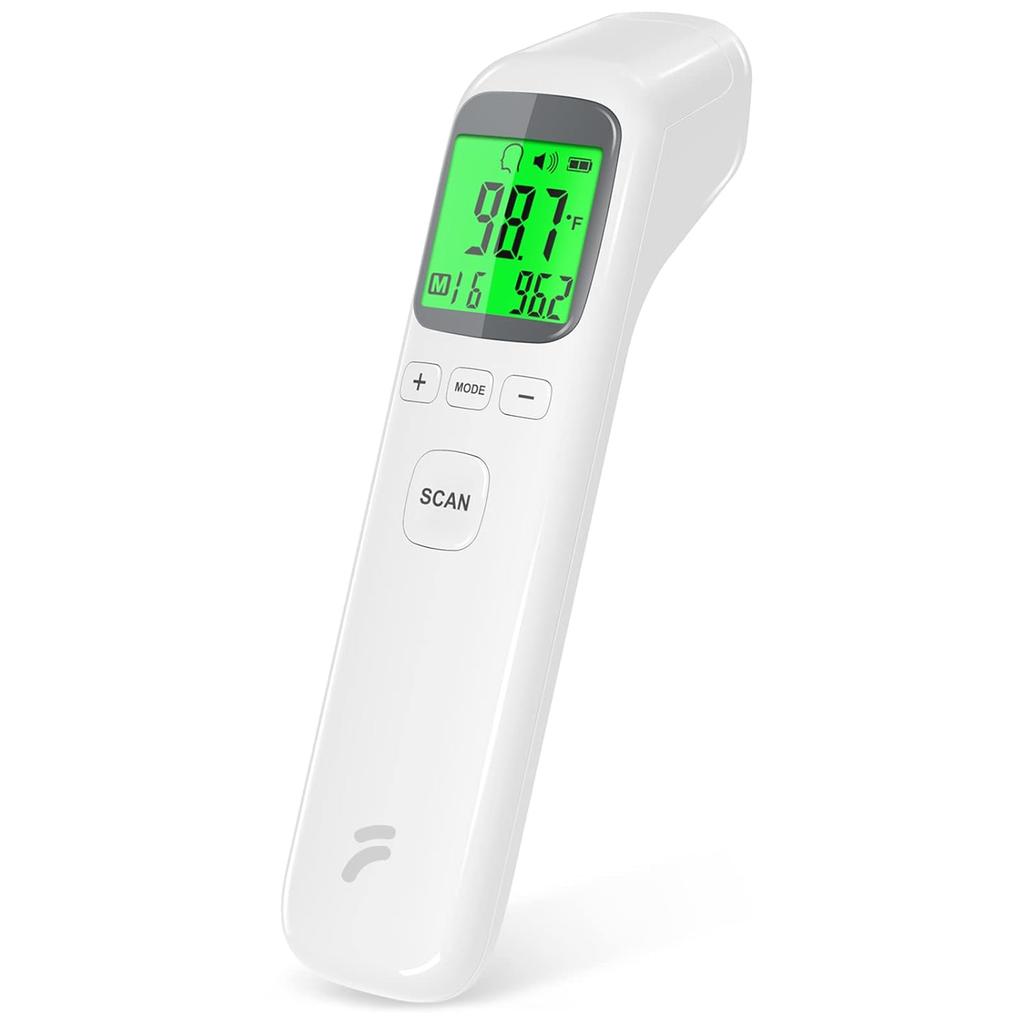 Thermometer for Adults and Kids, No-Touch Forehead Thermometer with Object Mode Function,Fever Alert and 32 Set Memory Recall,Instant Accurate