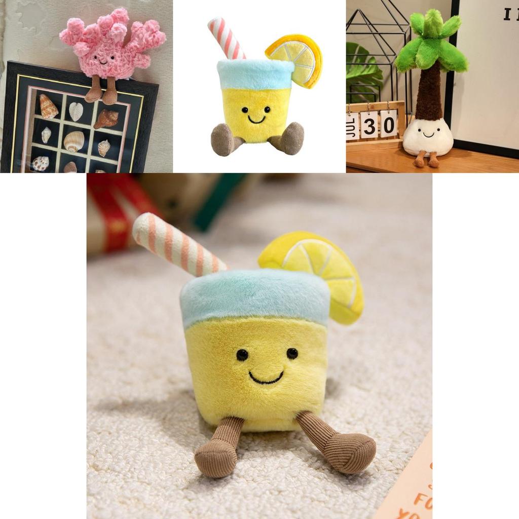 Coconut Juice Plush Toy For Girls Heartwarming Gift For Valentines Day