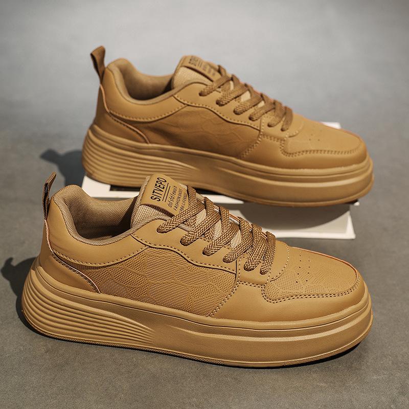 

Jinjiang men s shoes trendy brand spring and summer new comfortable and breathable little white shoes platform trend versatile fashion board shoes 44