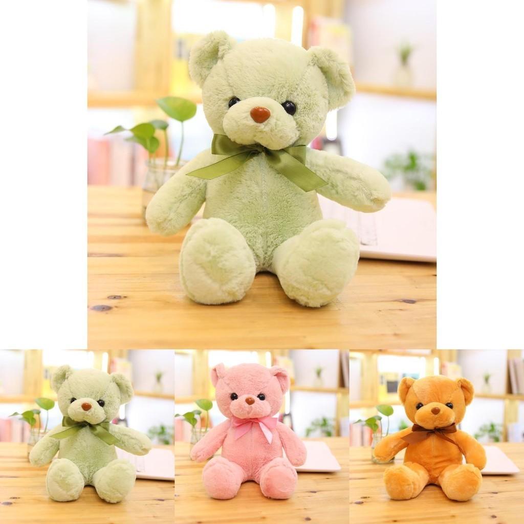 Soft And Skin-friendly 11.8-21.6 In Colored Teddy Bear Plush Perfect Gift For Kids And Home Decor