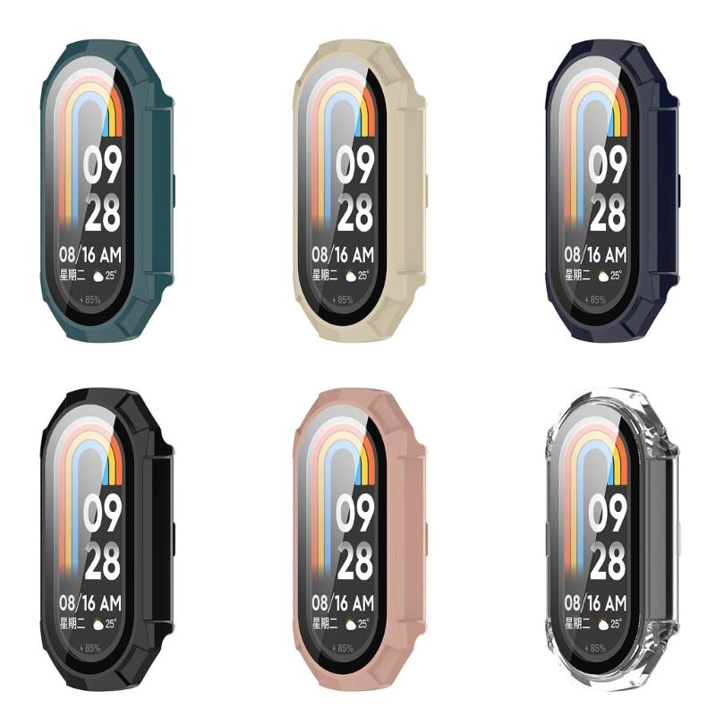 PC Frame Screen Protector For Band 10 Series Smartwatch Wristband Accessory Protective Cover Case