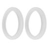 2Pcs Coffee Machine Sealing Ring Silicone Steam Ring Group Head Gasket Replacement for EC685 EC680 EC850 EC860 Coffee