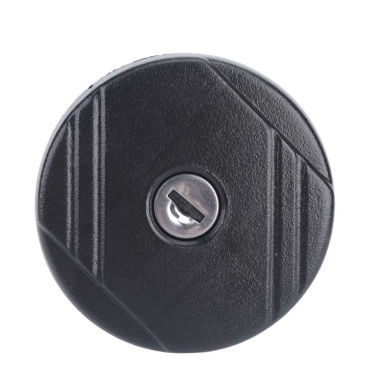 Plastic Locking Gas Tank Cap Assembly, 4411620 Style Fuel Filler Cover with Keyed Opening for Transit MK6 MK7 Worn or Missing Cap Repair Replacement