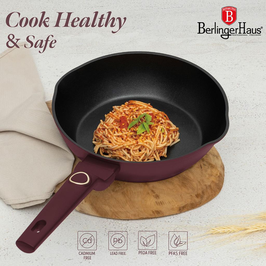 TITANIUM DEEP FRYPAN 28cm BERLINGER HAUS BH-8031 LEONARDO