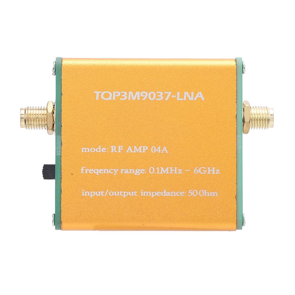 Low Noise Amplifier 100K to 6GHz Full Band RF Power Preamplifier SMA Female Broadband Amplifier Rece