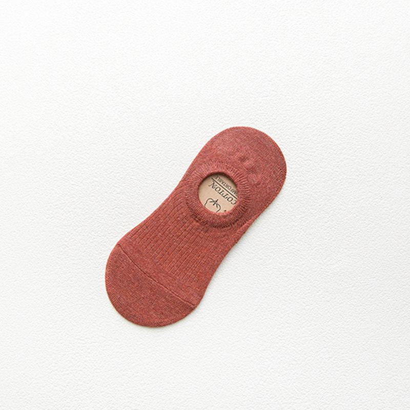 10 Pairs Invisible Summer Sporty Casual Anti-slip Women Short Socks Low Cut Boat Socks Cotton Material Seamless Young Teenagers